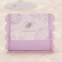 CB003 Wishmade Factory Cheap Purple Candy Box Wedding Favor Box Designer Box