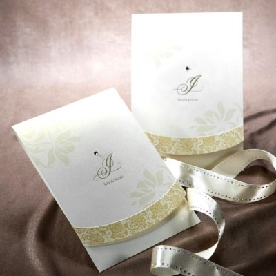 High quality Tri-Fold blank wedding invitations