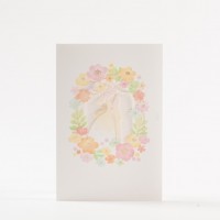 WISHMADE Factory Cheap Shiny Glitter Paper Greeting Card